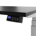 TELDRA Office, Desk a 2 motori | 1200 - 1800 x 800 mm, regolabile in altezza elettricamente, nero - 7 Thumbnail Image