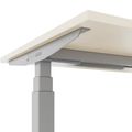 TELDRA Office, Desk a 2 motori | 1600 - 1800 x 800 mm, regolabile in altezza elettricamente, acero - 5 Thumbnail Image