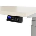 TELDRA Office, Desk a 2 motori | 1600 - 1800 x 800 mm, regolabile in altezza elettricamente, acero - 7 Thumbnail Image
