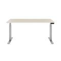 TELDRA Office, Desk a 2 motori | 1600 - 1800 x 800 mm, regolabile in altezza elettricamente, acero - 3 Thumbnail Image