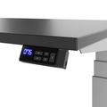 TELDRA Office, Desk a 2 motori | 1600 - 1800 x 800 mm, regolabile in altezza elettricamente, antracite - 7 Thumbnail Image