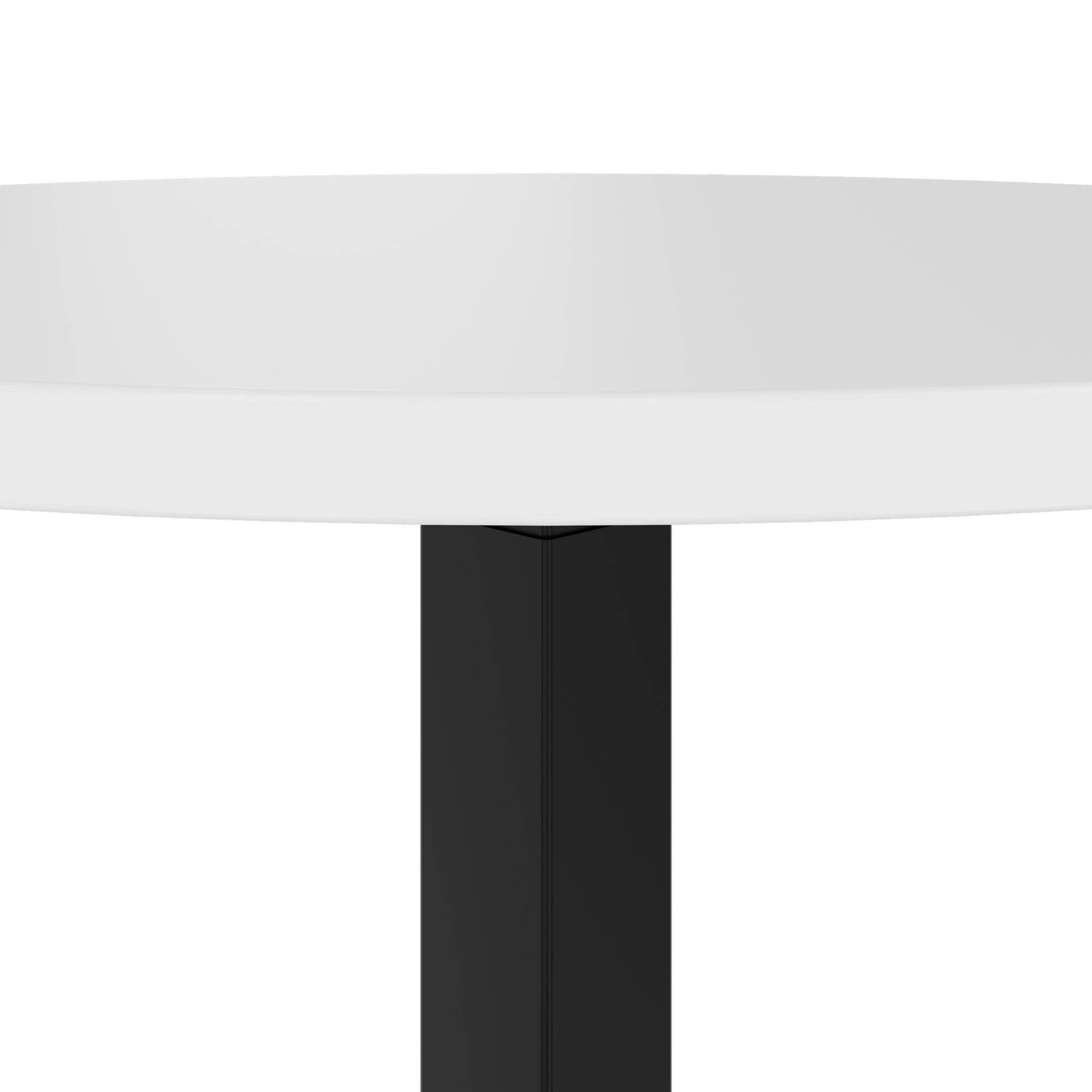 OPTIMA Up meeting table | Ø 800 mm, round, electrically height adjustable, white - 5 Main Image