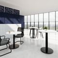 OPTIMA Up meeting table | Ø 800 mm, round, electrically height adjustable, white - 10 Thumbnail Image