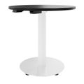 OPTIMA Up meeting table | Ø 800 mm, round, electrically height adjustable, black - 1 Thumbnail Image