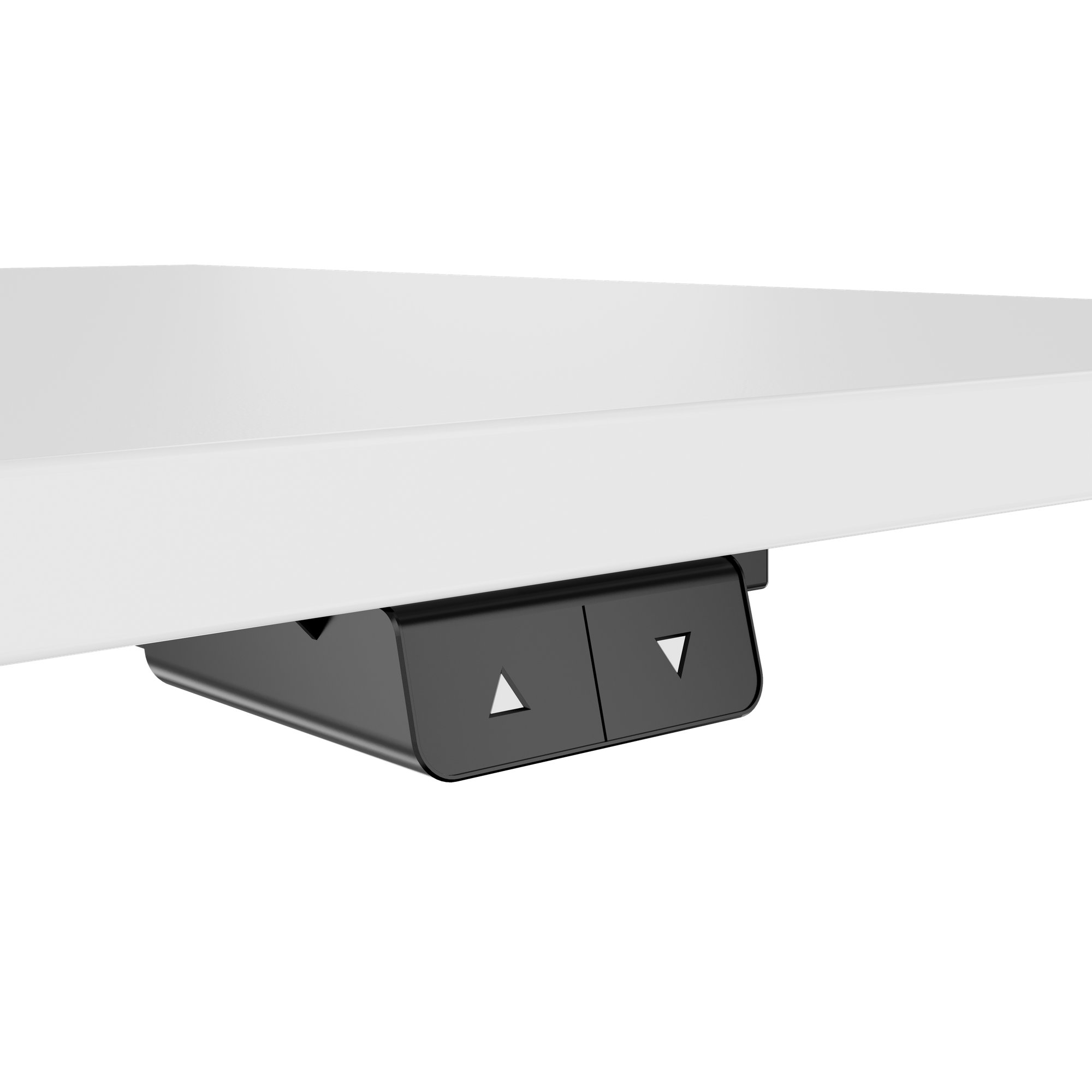 OPTIMA Up meeting table | 800 x 800 mm, electrically height adjustable, white - 5 Main Image