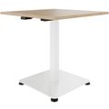 OPTIMA Up meeting table | 800 x 800 mm, electrically height adjustable, amber oak - 1 Thumbnail Image