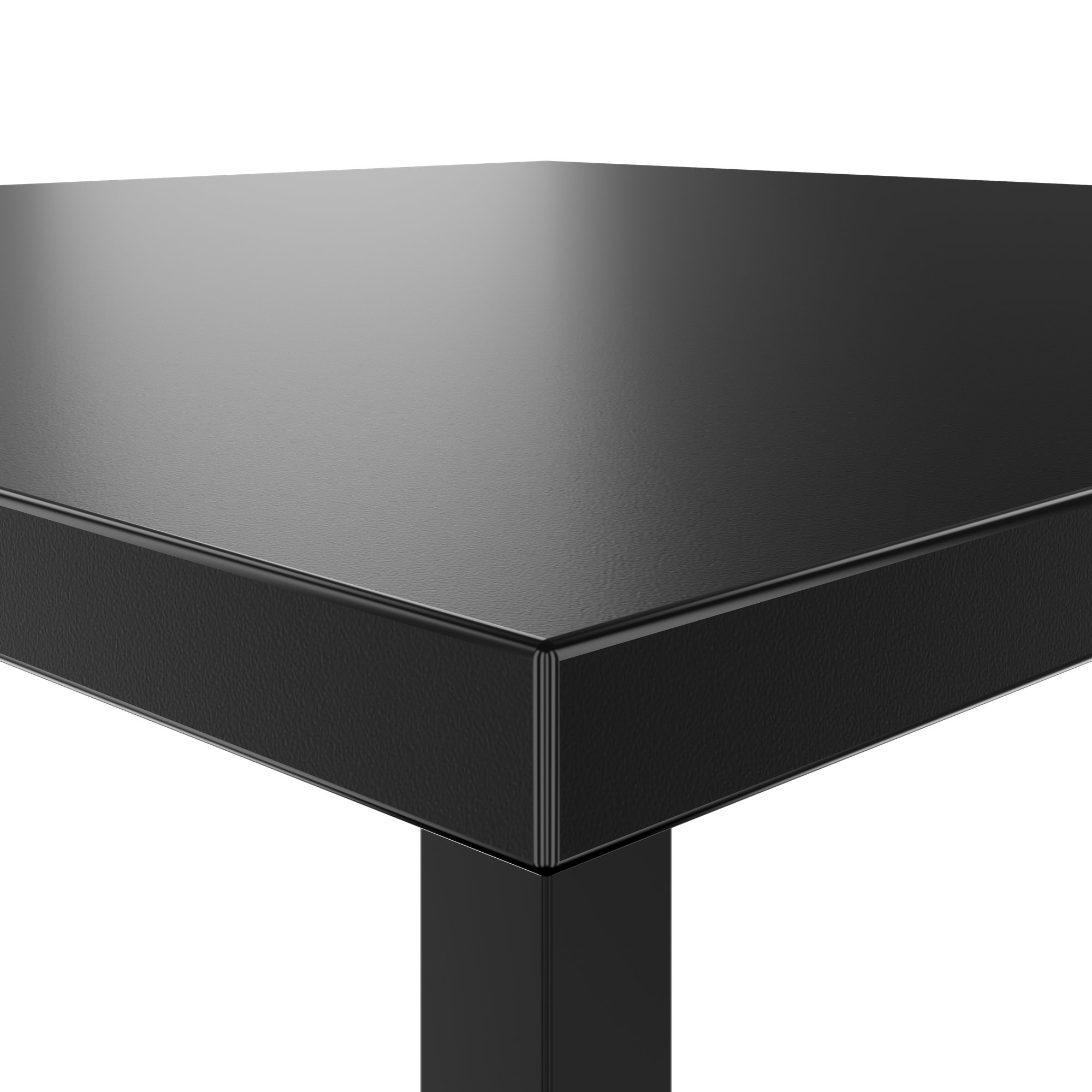 OPTIMA Up meeting table | 800 x 800 mm, electrically height adjustable, black - 4 Main Image