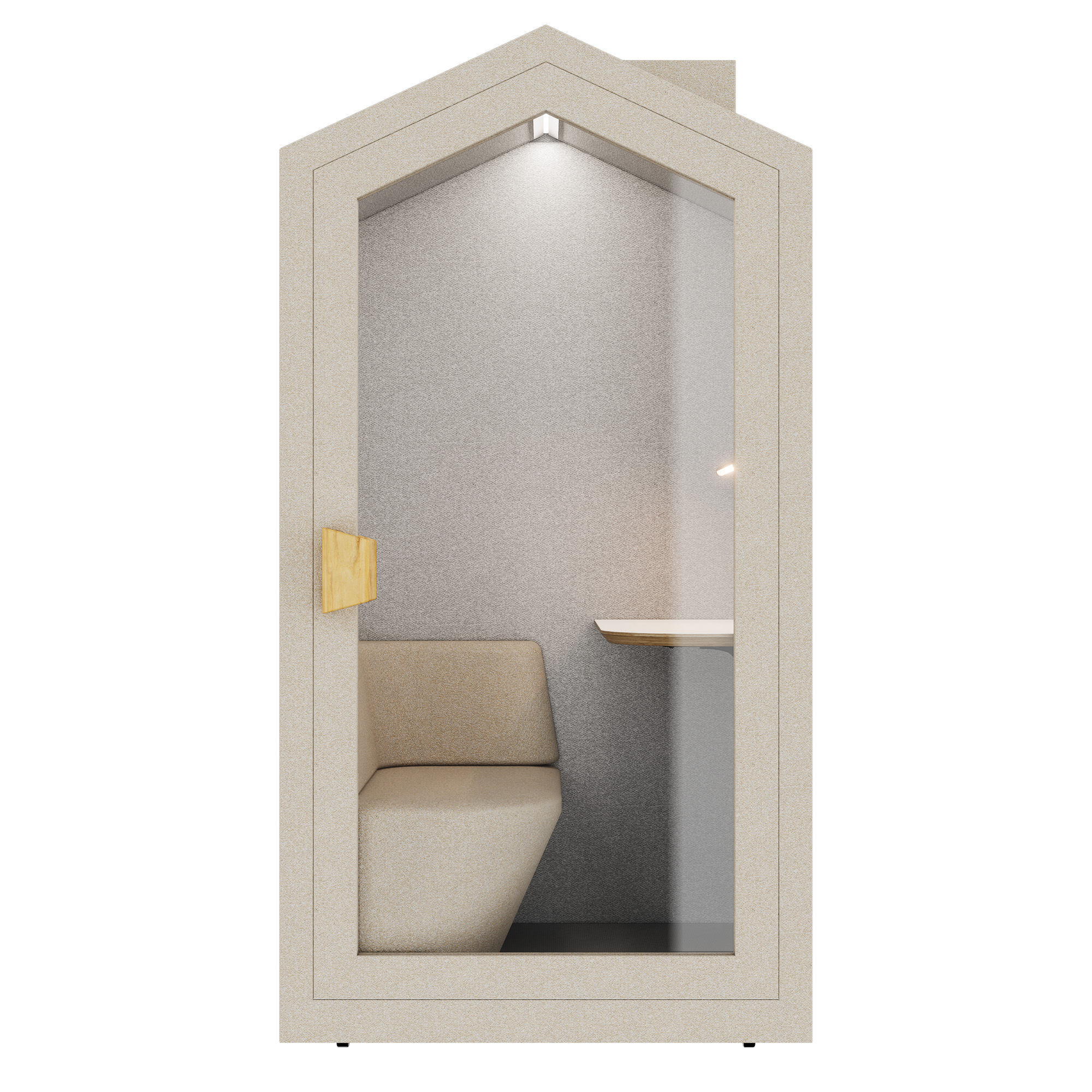 Soundbox House Quiet | Cabina telefonica raschiata, per 1 persona - 3 Main Image