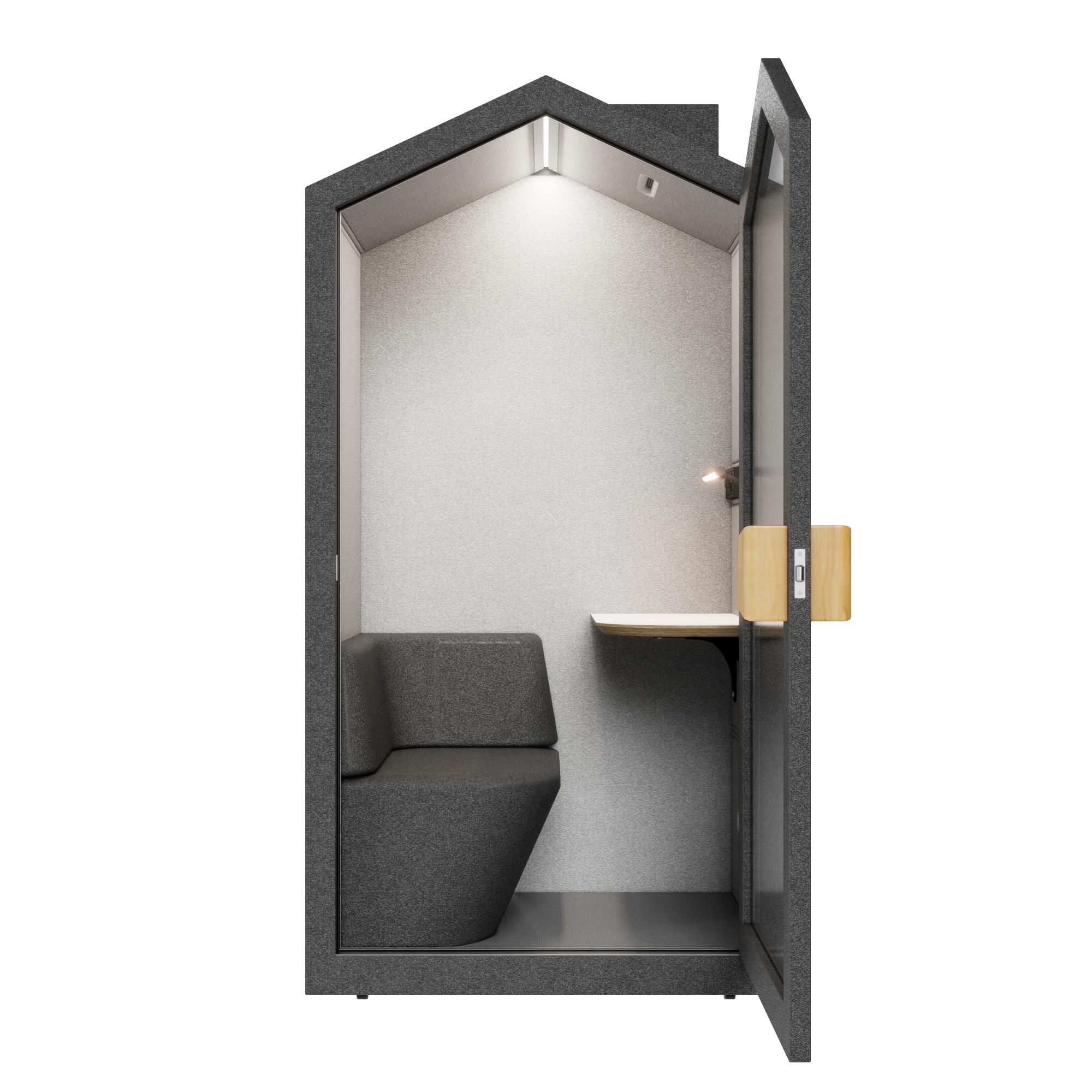 Soundbox QUIET HOUSE | Schallisolierte Telefonbox, für  1 Person - 6 Main Image