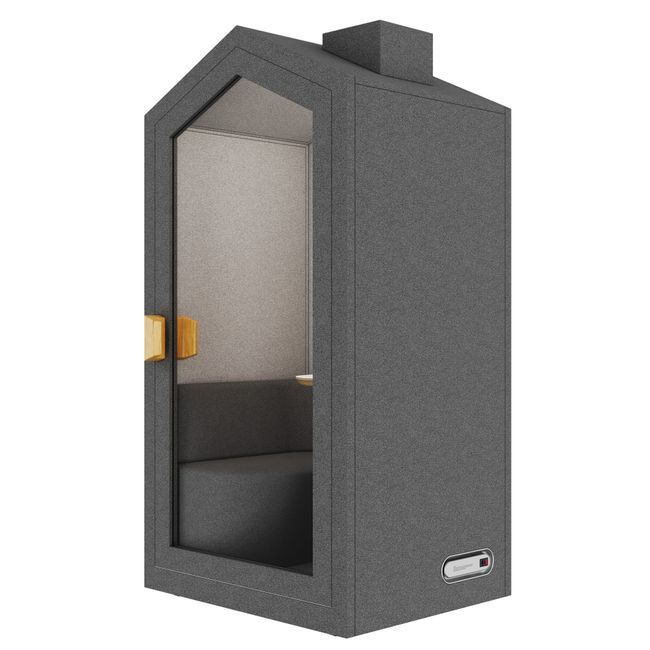 Soundbox House Quiet | Cabina telefonica raschiata, per 1 persona - 4 Main Image