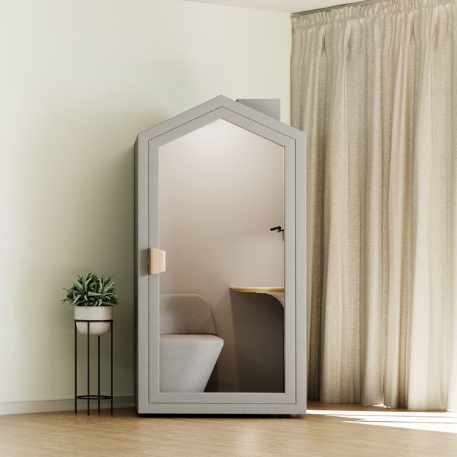Soundbox QUIET HOUSE | Schallisolierte Telefonbox, für  1 Person