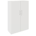 PRO Flügeltürenschrank | 4 OH, 800 - 1200 x 1510 mm, Soft-Close, Weiß PRO Flügeltürenschrank | 4 OH, 800 - 1200 x 1510 mm, Soft-Close, Weiß