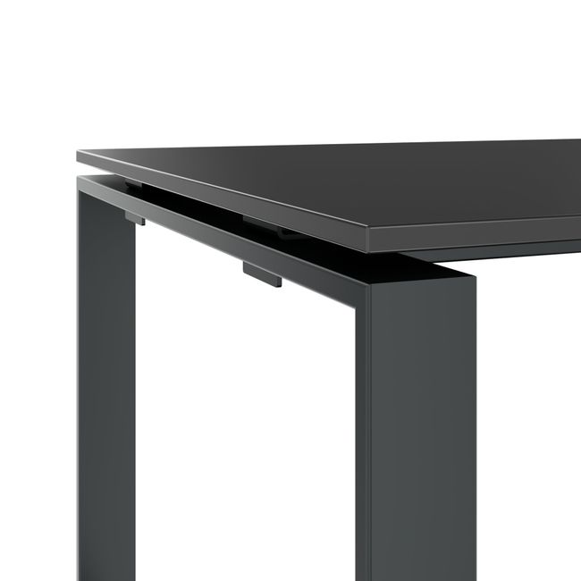 ART Schreibtisch | 2000 x 900 mm, Dunkelgrau ART Schreibtisch | 2000 x 900 mm, Dunkelgrau