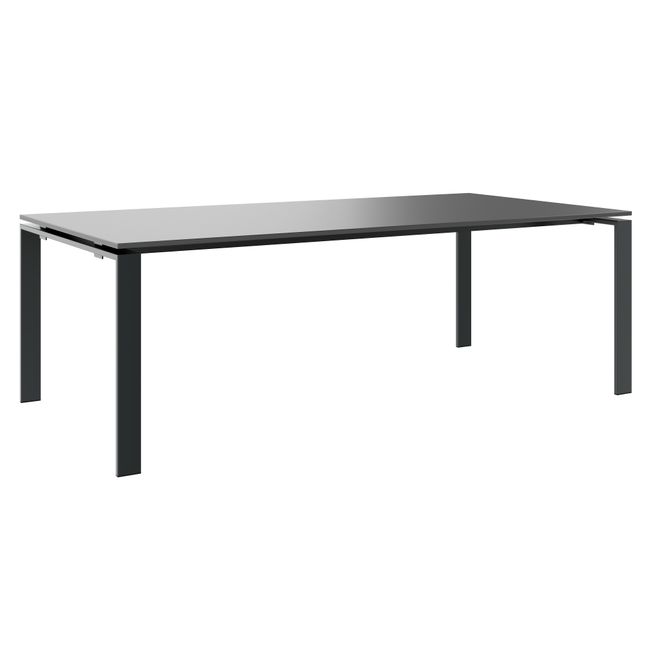 ART Konferenztisch | 2200 x 1100 mm, Dunkelgrau