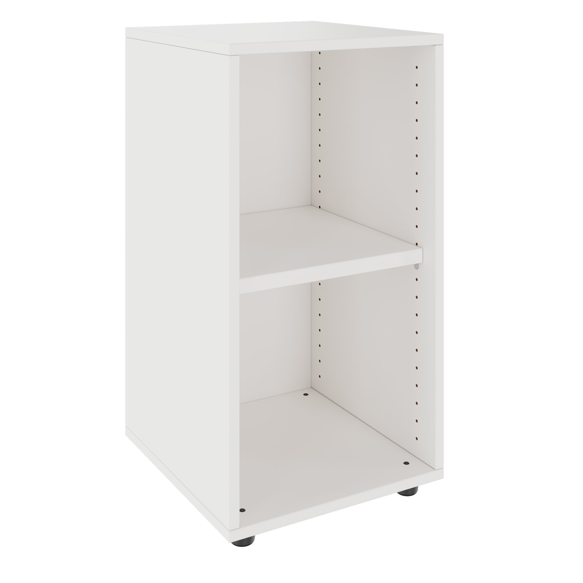 PRO Cabinet scaffale | 2 OH, 400 - 1200 x 770 mm, bianco - 1 Main Image