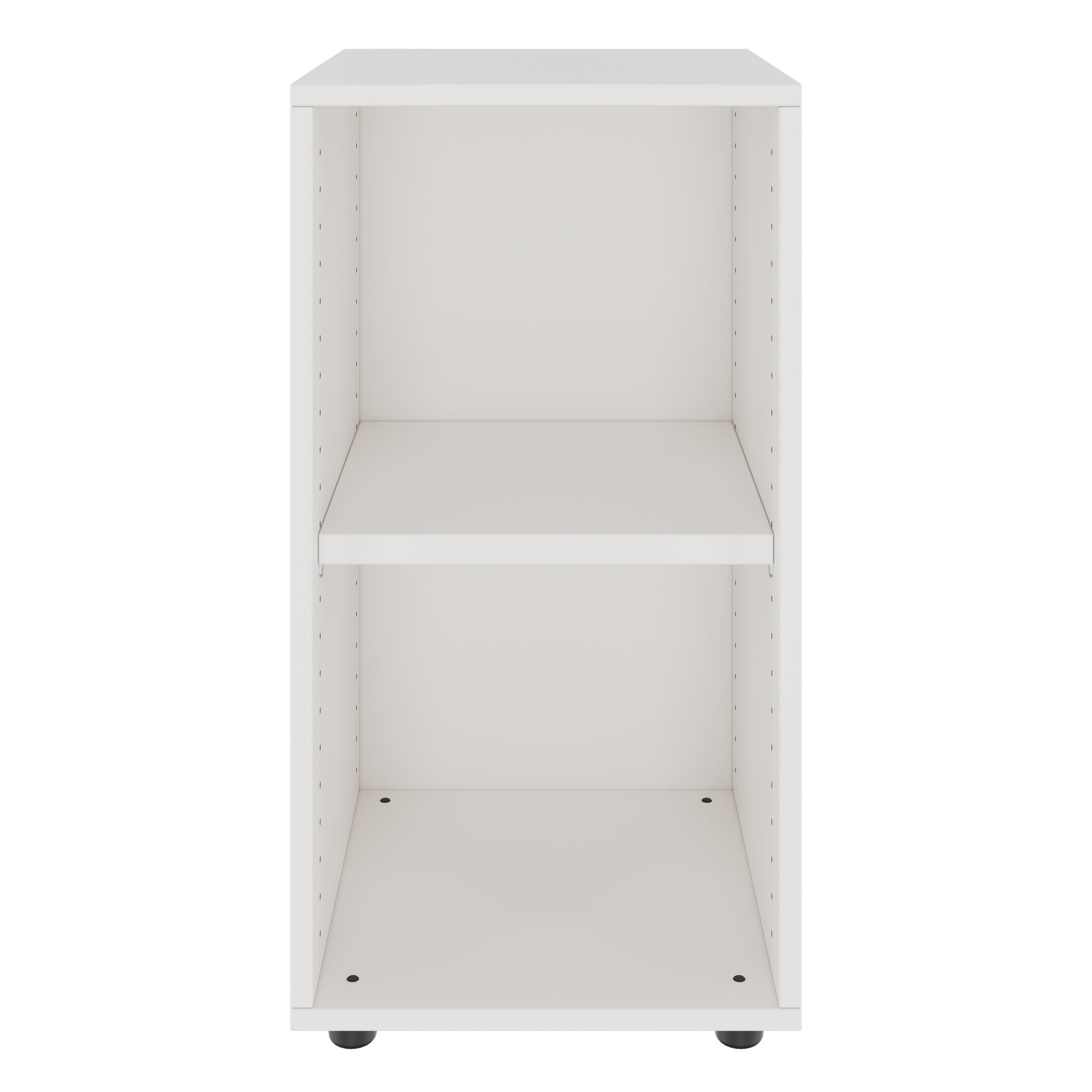PRO Cabinet scaffale | 2 OH, 400 - 1200 x 770 mm, bianco - 3 Main Image