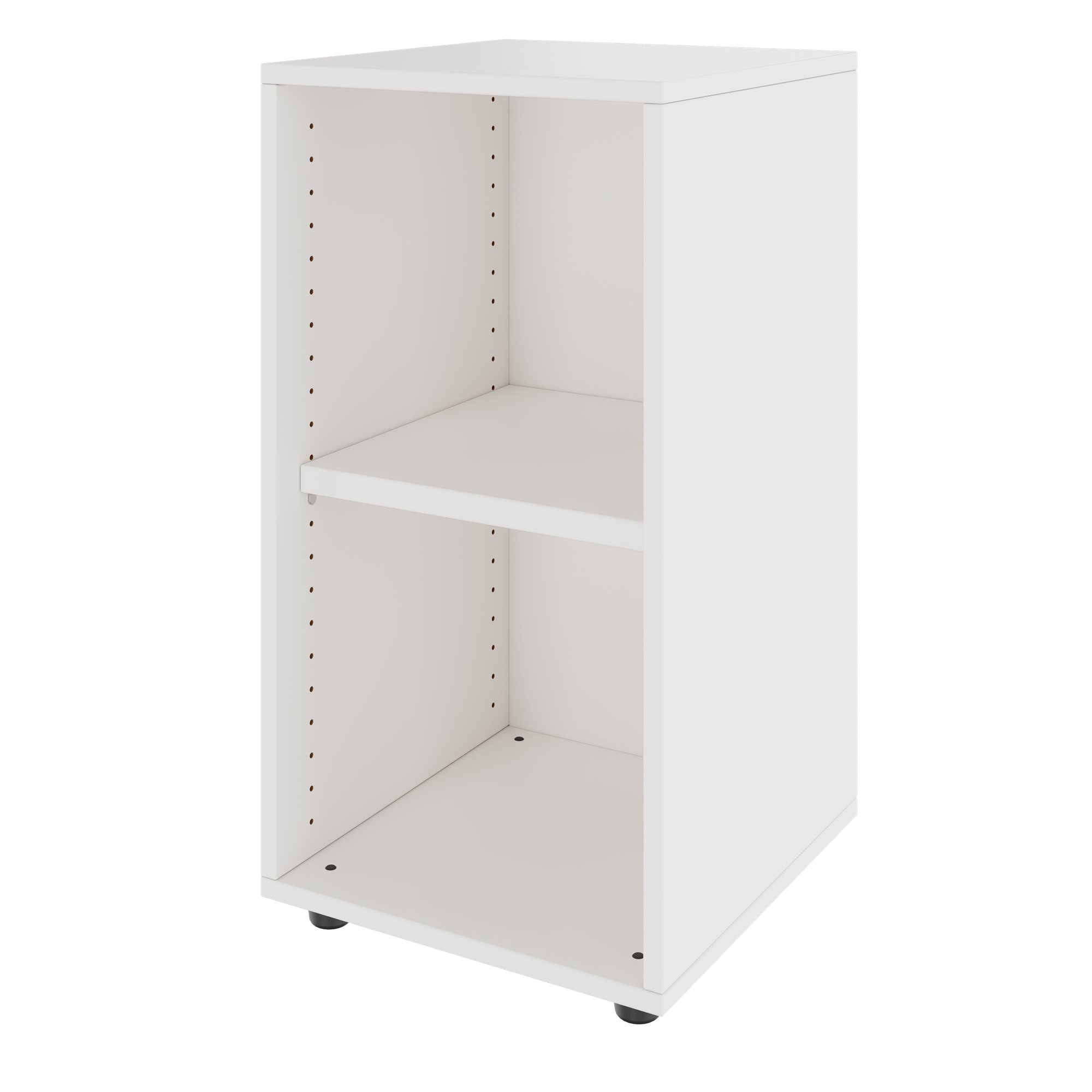 PRO Cabinet scaffale | 2 OH, 400 - 1200 x 770 mm, bianco - 4 Main Image
