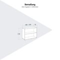 PRO Cabinet scaffale | 2 OH, 400 - 1200 x 770 mm, bianco - 11 Thumbnail Image