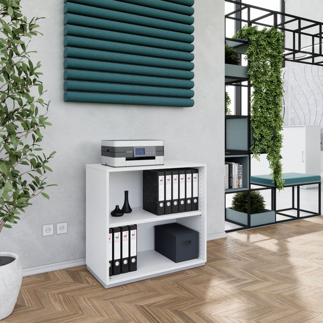 PRO Regalschrank | 2 OH, 400 - 1200 x 770 mm, Grau PRO Regalschrank | 2 OH, 400 - 1200 x 770 mm, Grau