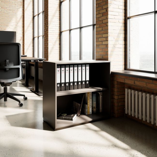 PRO Regalschrank | 2 OH, 400 - 1200 x 770 mm, Graphit PRO Regalschrank | 2 OH, 400 - 1200 x 770 mm, Graphit
