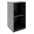 PRO Armoire d'étagère | 2 oh, 400 - 1200 x 770 mm, graphite - 1 Thumbnail Image