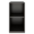 PRO Armoire d'étagère | 2 oh, 400 - 1200 x 770 mm, graphite - 3 Thumbnail Image
