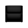 PRO Armoire d'étagère | 2 oh, 400 - 1200 x 770 mm, noir - 3 Thumbnail Image