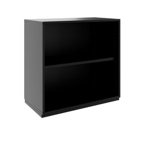 PRO Regalschrank | 2 OH, 400 - 1200 x 770 mm, Schwarz
