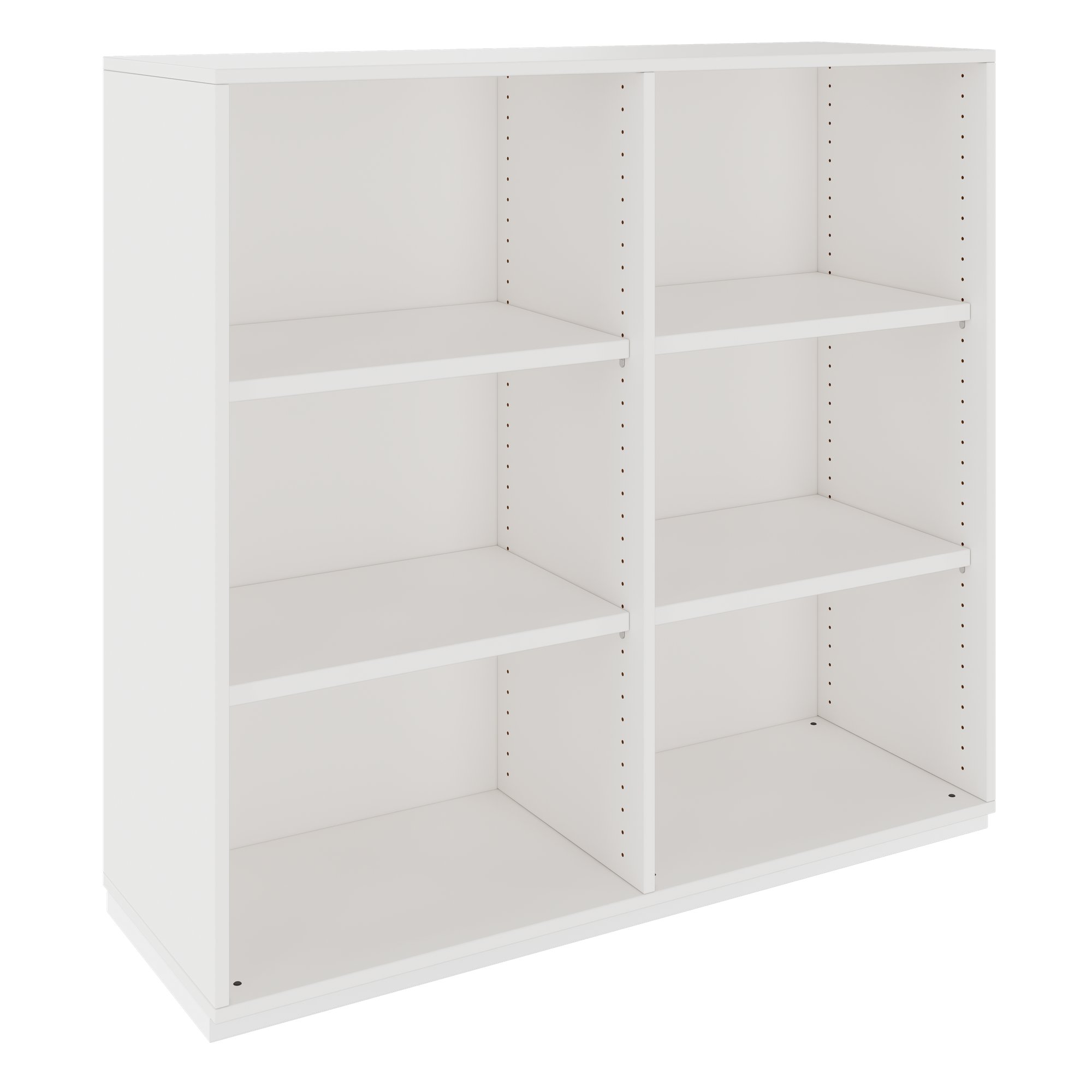 PRO Cabinet scaffale | 3 OH, 400 - 1200 x 1140 mm, bianco - 1 Main Image