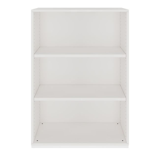 PRO Regalschrank | 3 OH, 400 - 1200 x 1140 mm, Weiß