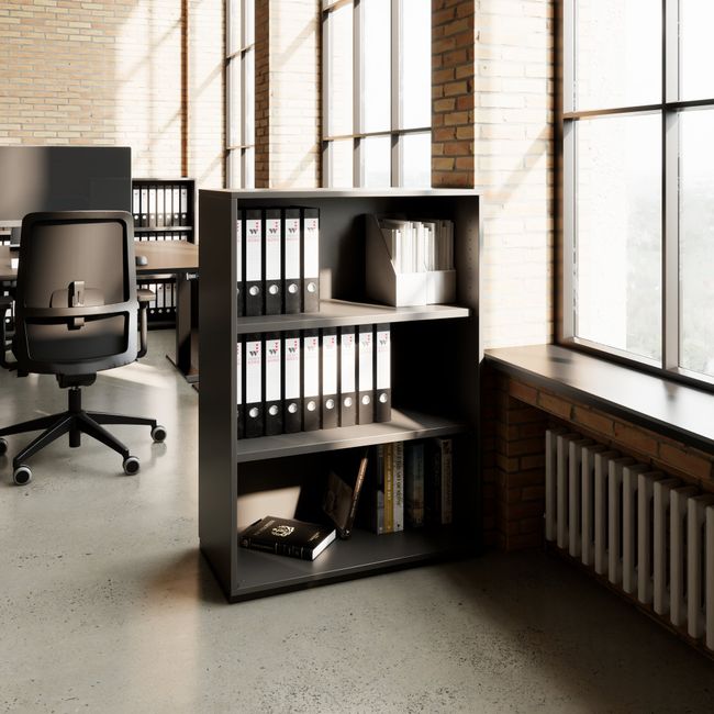 PRO Regalschrank | 3 OH, 400 - 1200 x 1140 mm, Graphit PRO Regalschrank | 3 OH, 400 - 1200 x 1140 mm, Graphit