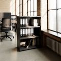 PRO Cabinet scaffale | 3 OH, 400 - 1200 x 1140 mm, grafite - 3 Thumbnail Image