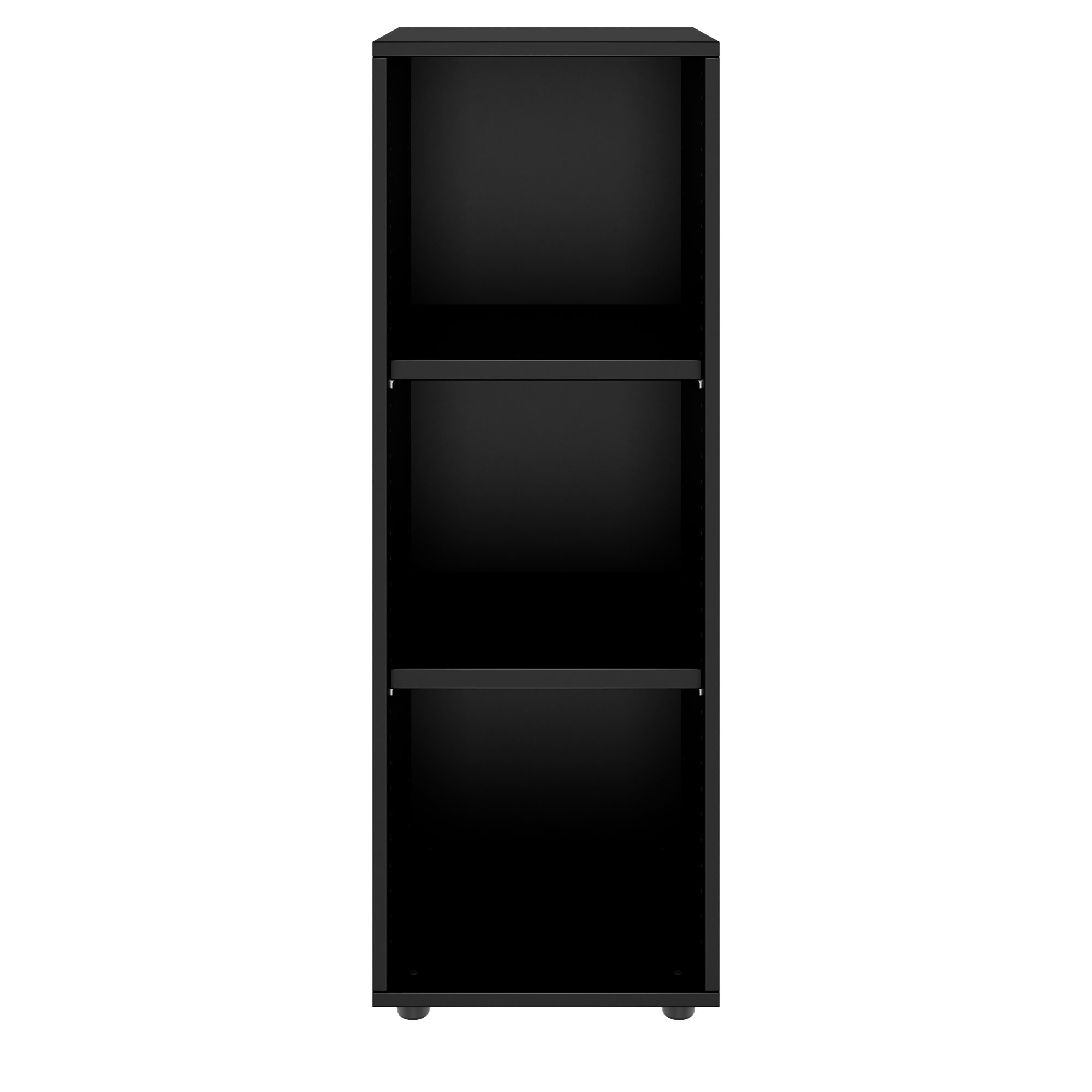 PRO Cabinet scaffale | 3 OH, 400 - 1200 x 1140 mm, nero - 3 Main Image