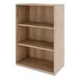 PRO Cabinet scaffale | 3 OH, 400 - 1200 x 1140 mm, quercia naturale - 4 Thumbnail Image