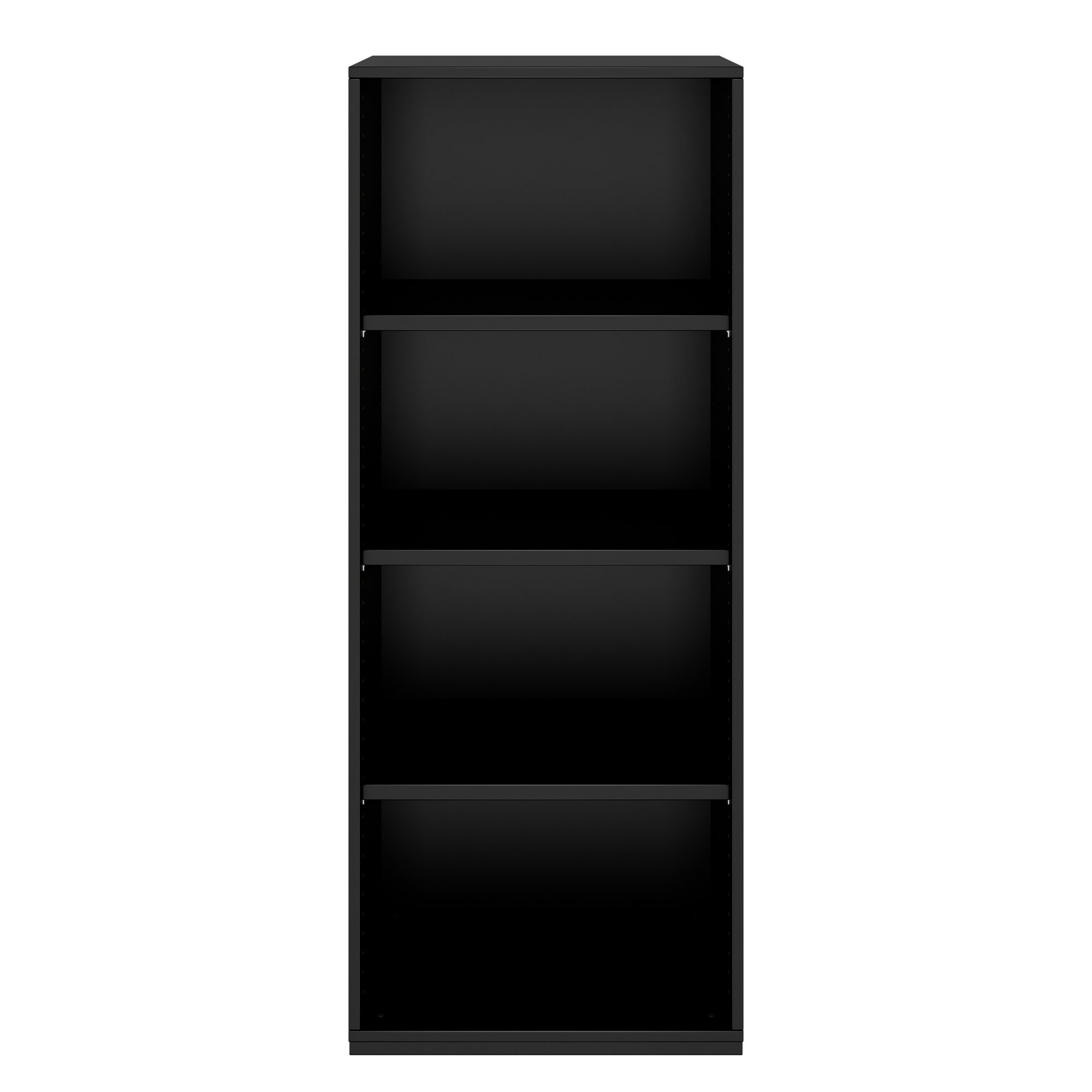PRO Cabinet scaffale | 4 OH, 400 - 1200 x 1510 mm, nero - 3 Main Image