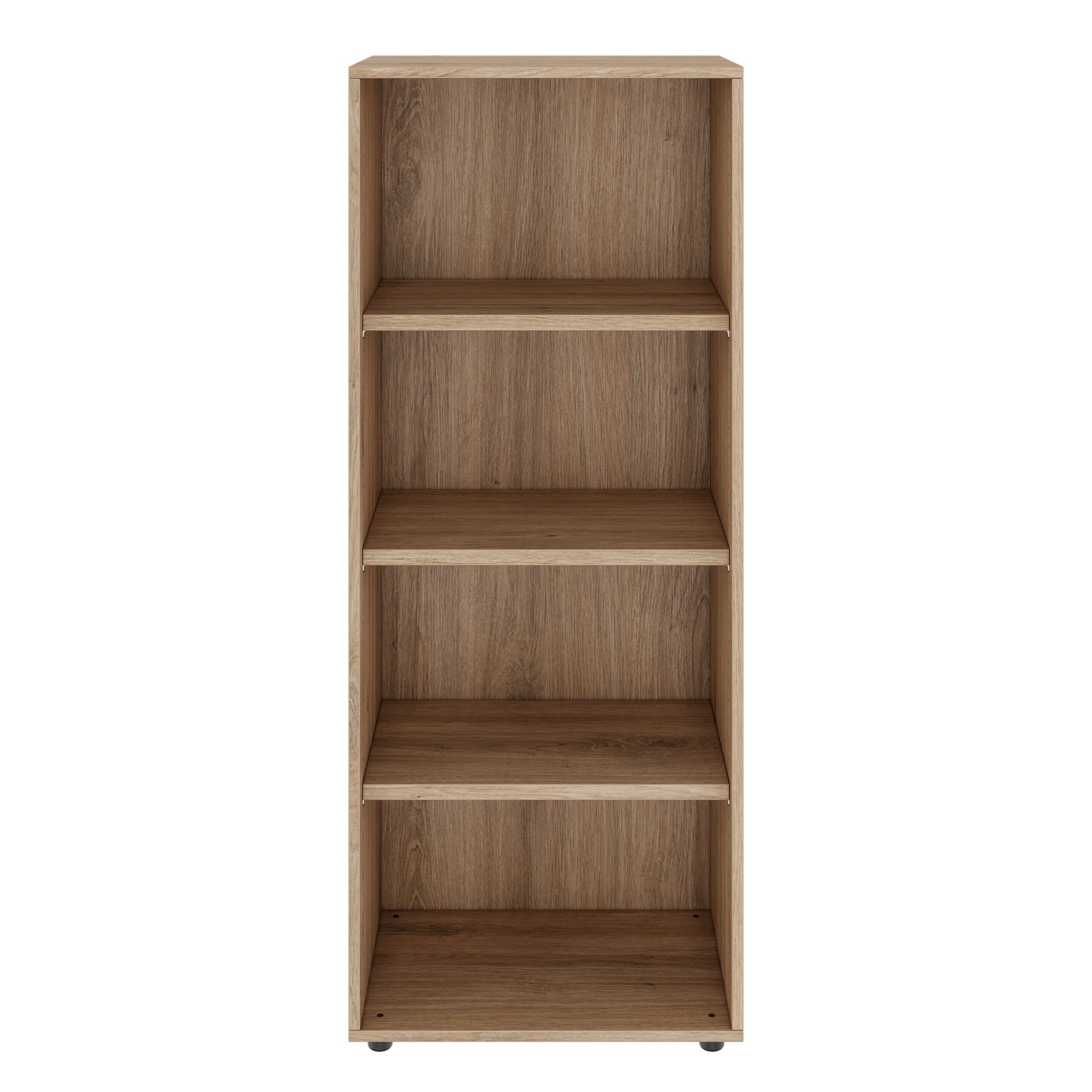 PRO Cabinet scaffale | 4 OH, 400 - 1200 x 1510 mm, quercia naturale - 3 Main Image