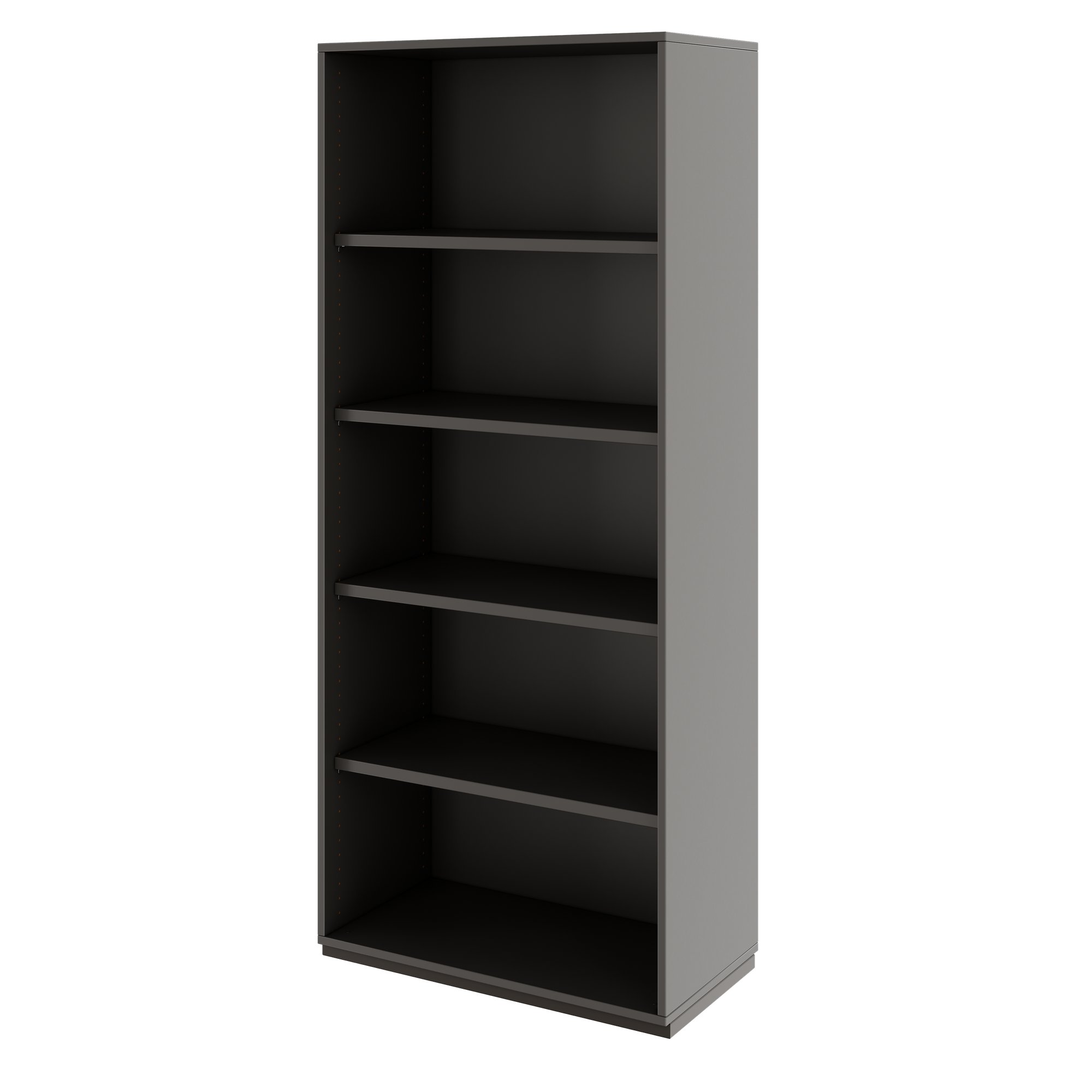 PRO Regalschrank | 5 OH, 400 - 1200 x 1880 mm, Graphit - 5 Main Image