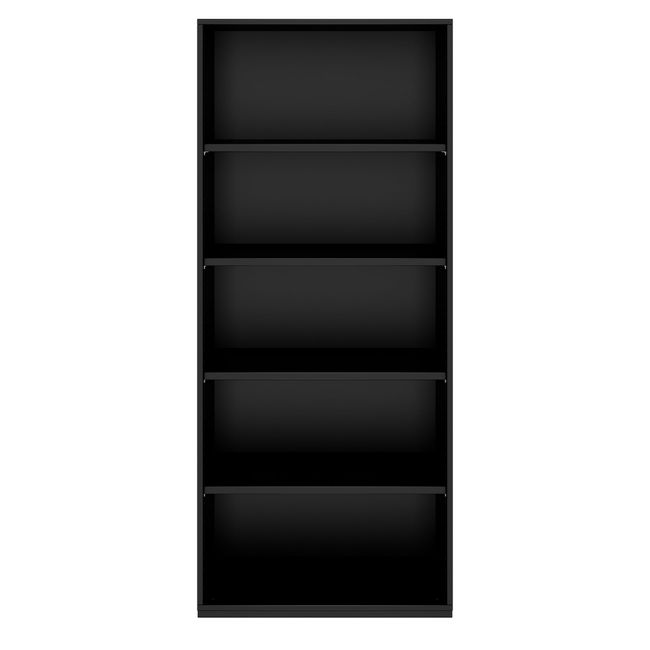 PRO Regalschrank | 5 OH, 400 - 1200 x 1880 mm, Schwarz