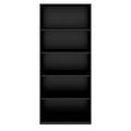 PRO Regalschrank | 5 OH, 400 - 1200 x 1880 mm, Schwarz - 3 Thumbnail Image