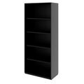 PRO Regalschrank | 5 OH, 400 - 1200 x 1880 mm, Schwarz - 4 Thumbnail Image