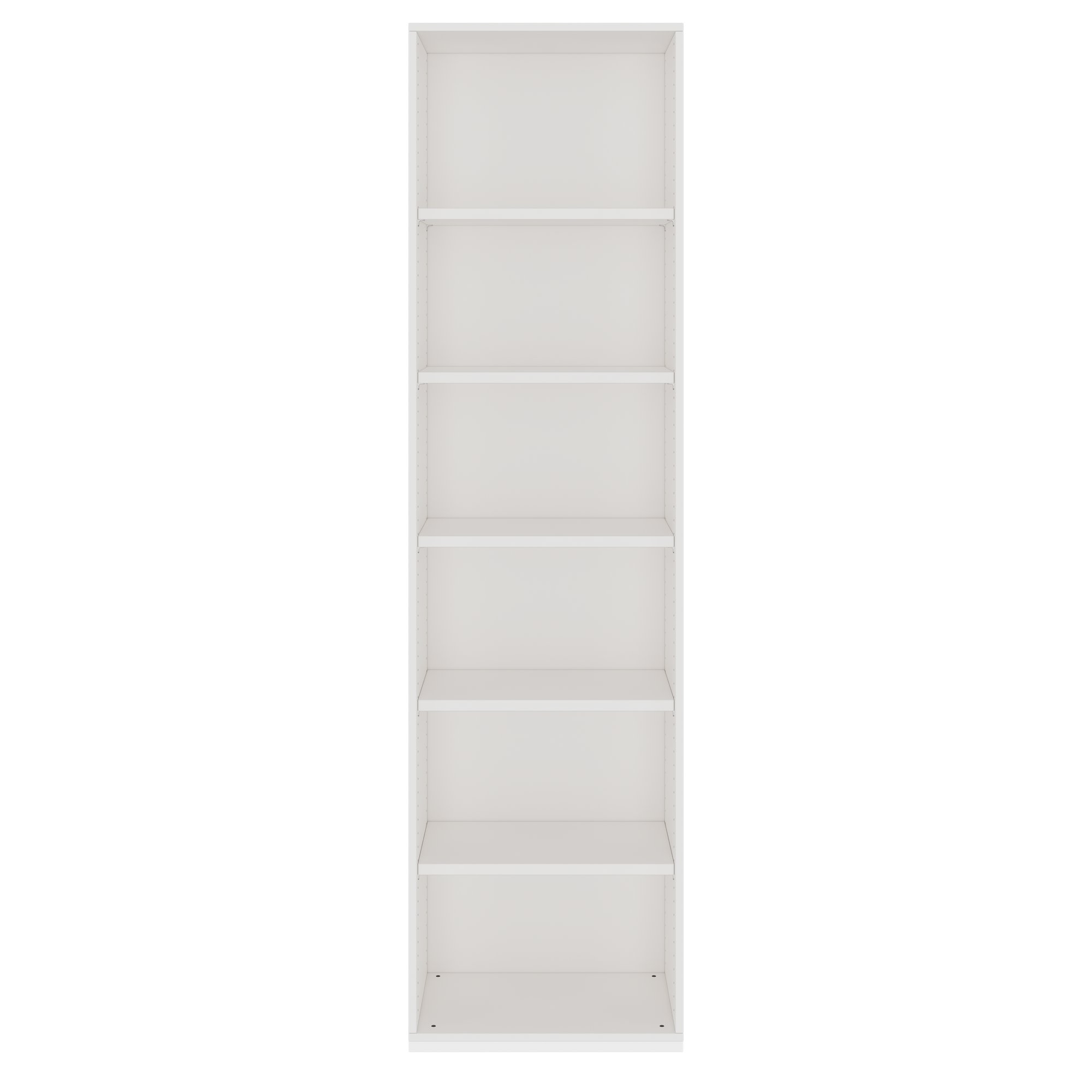 PRO Armoire d'étagère | 6 oh, 400 - 1200 x 2250 mm, blanc - 3 Main Image