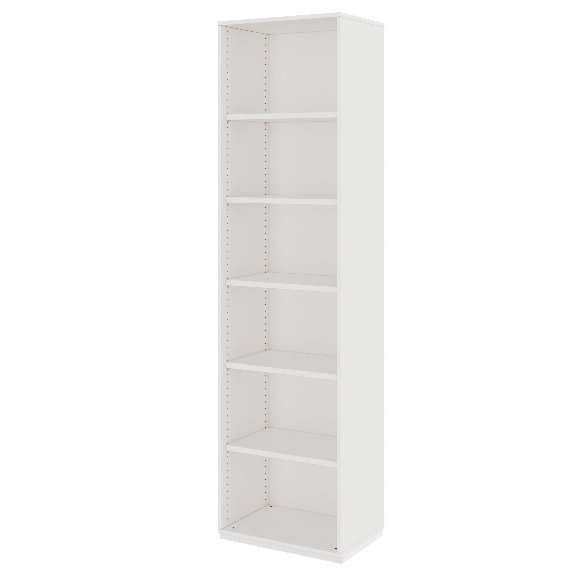 PRO Armoire d'étagère | 6 oh, 400 - 1200 x 2250 mm, blanc - 4 Main Image