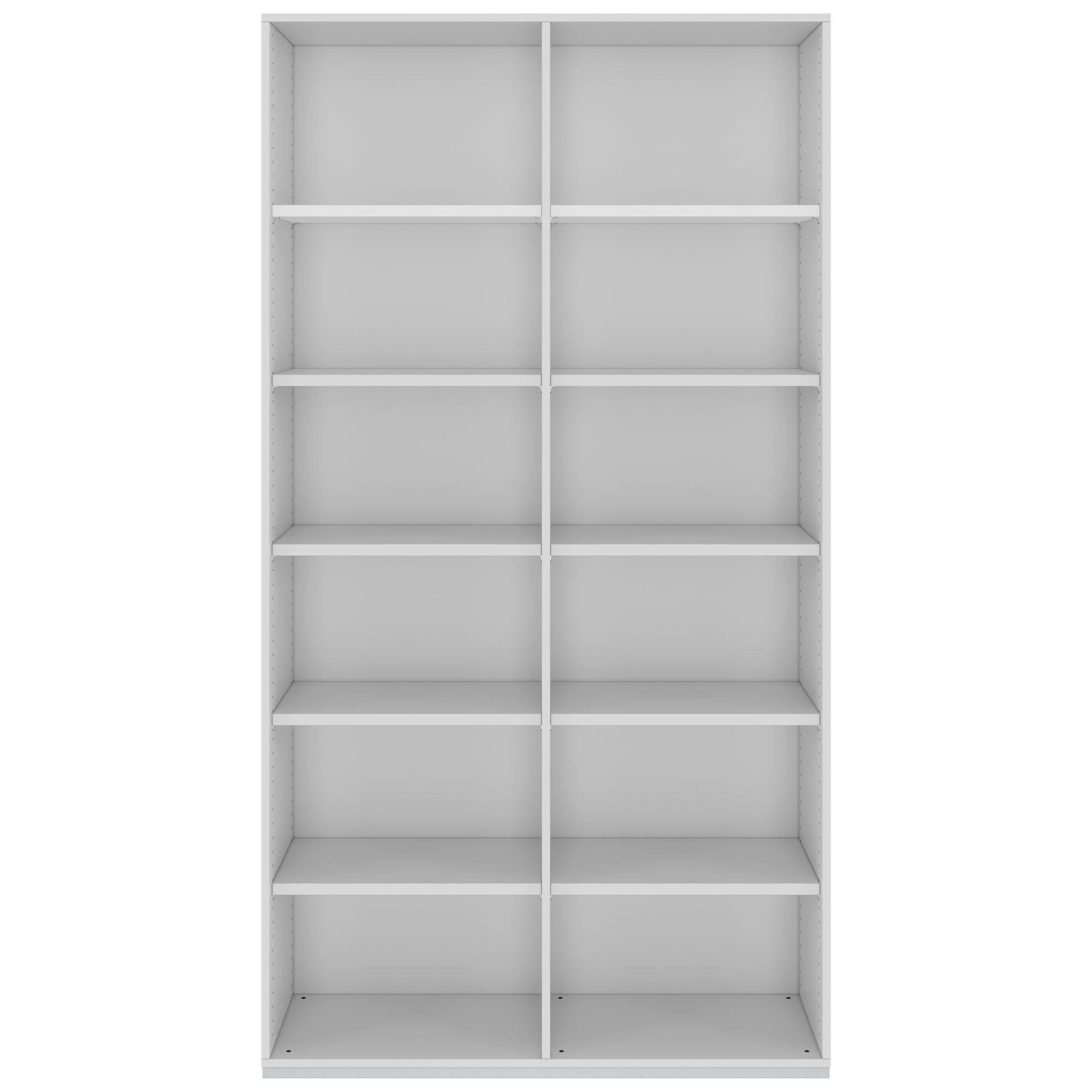 PRO Armoire d'étagère | 6 oh, 400 - 1200 x 2250 mm, gris - 3 Main Image