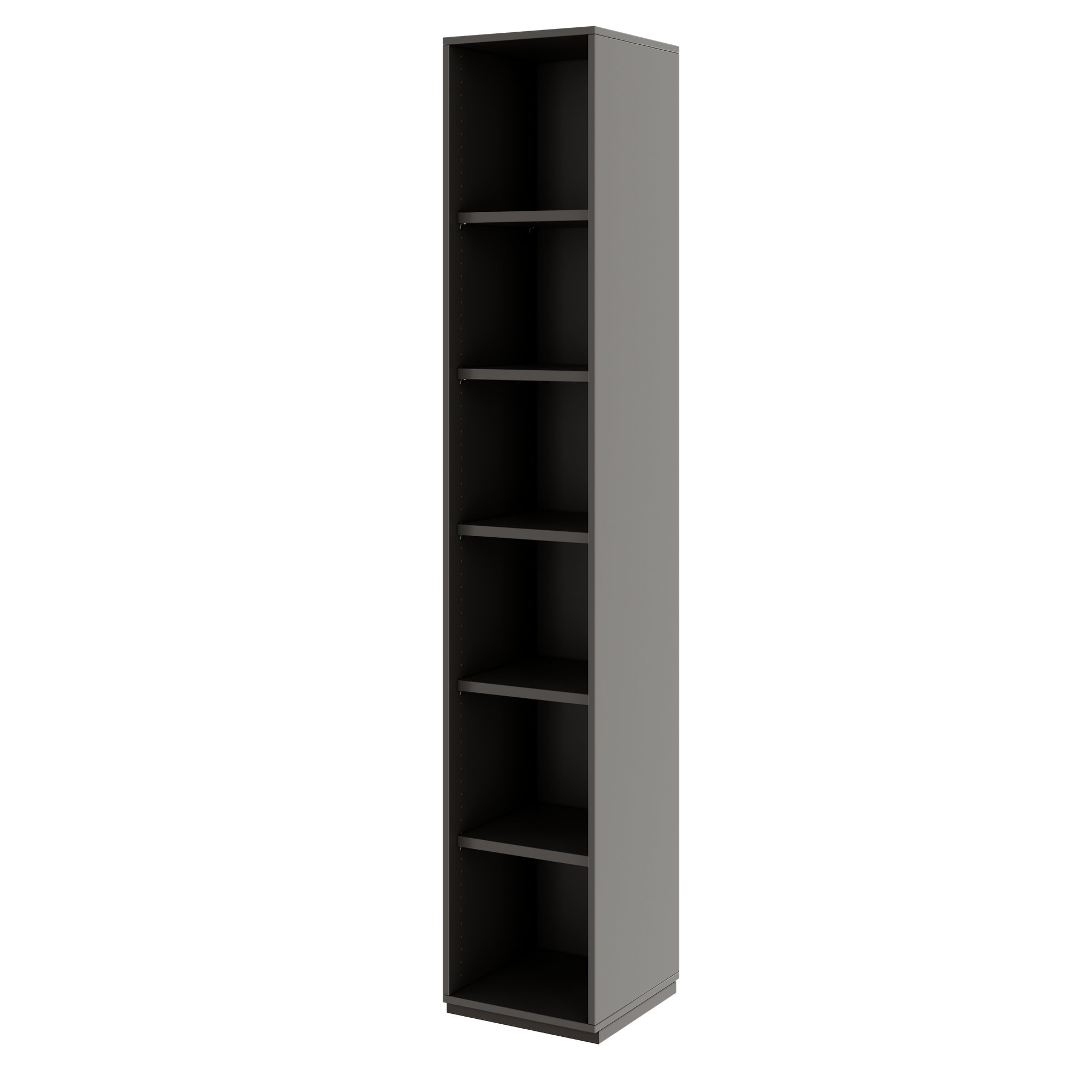 PRO Cabinet scaffale | 6 OH, 400 - 1200 x 2250 mm, grafite - 4 Main Image