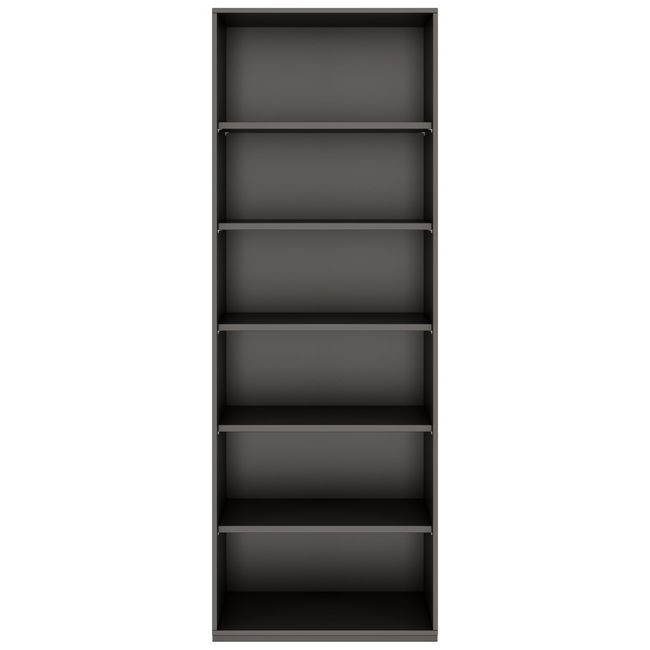 PRO Regalschrank | 6 OH, 400 - 1200 x 2250 mm, Graphit