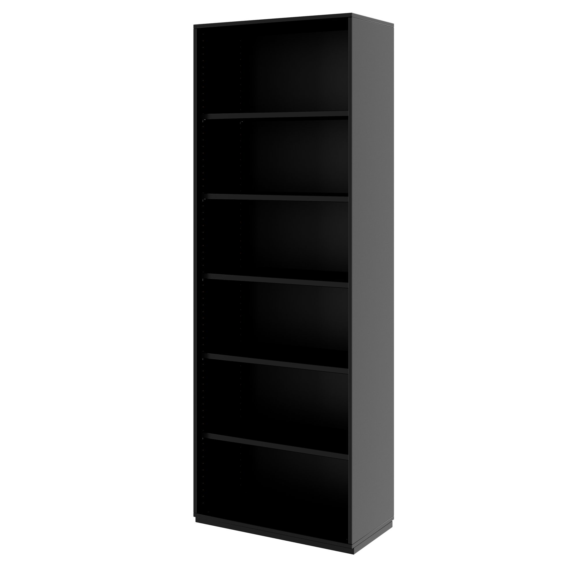 PRO Armoire d'étagère | 6 oh, 400 - 1200 x 2250 mm, noir - 5 Main Image