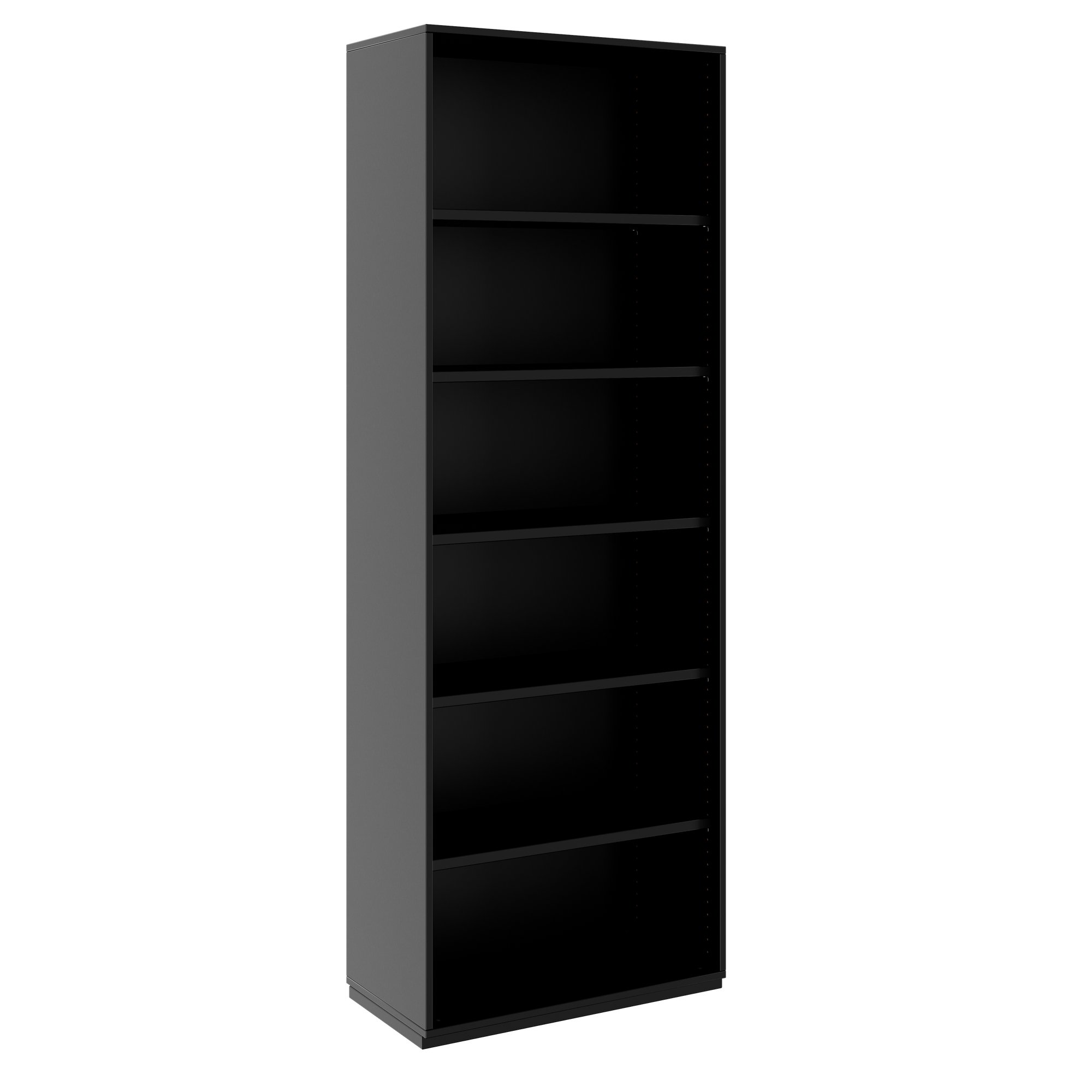 PRO Armoire d'étagère | 6 oh, 400 - 1200 x 2250 mm, noir - 1 Main Image