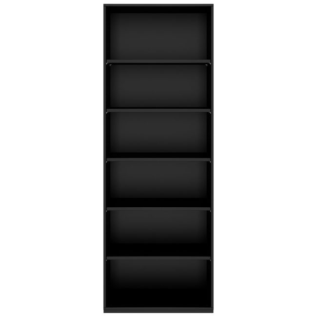 PRO Regalschrank | 6 OH, 400 - 1200 x 2250 mm, Schwarz PRO Regalschrank | 6 OH, 400 - 1200 x 2250 mm, Schwarz