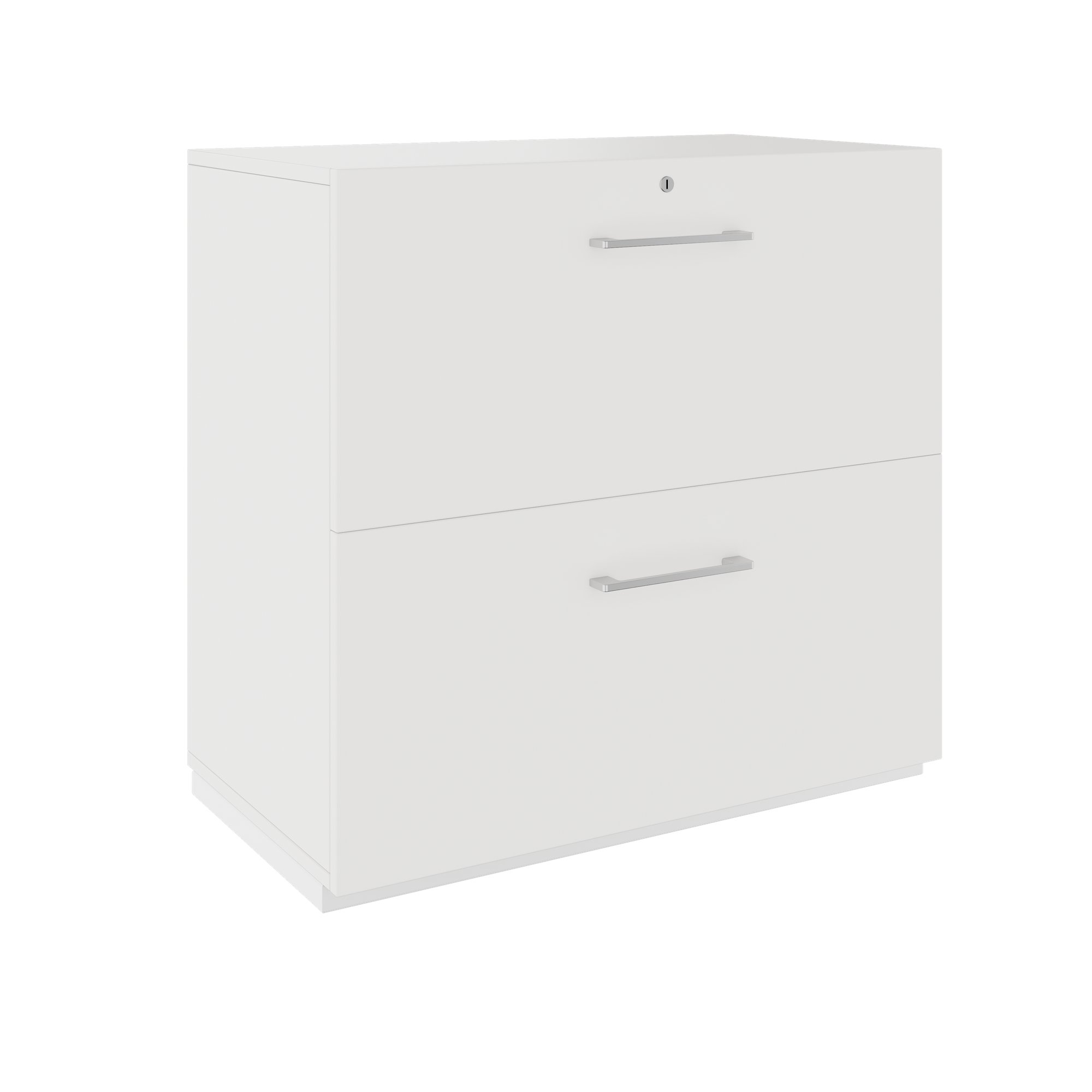PRO Topping Register Gabinet | 2 OH, 800 x 770 mm, corpus incollato, bianco - 1 Main Image