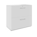 PRO Topping Register Gabinet | 2 OH, 800 x 770 mm, corpus incollato, grigio - 1 Thumbnail Image